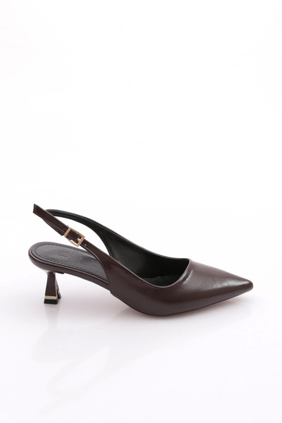DGN High Heels - Brown - Mid heels (5–9 cm)