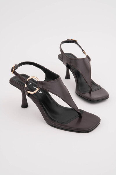 AYS SHOES ΓΥΝΑΙΚΕΙΑ ΕΙΣΑΓΩΓΕΙΑ ΣΑΝΔΑΛΙΑ ΜΕ ΤΑΚΟΥΝΙ ΚΑΙ ΑΝΟΙΧΤΟ ΤΑΜΠΟΥΡΟ