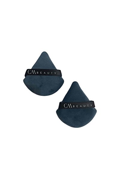 CMBeauty Powder Puff Sponge Set, 2 Pieces, Bake and Sculpt, Blue