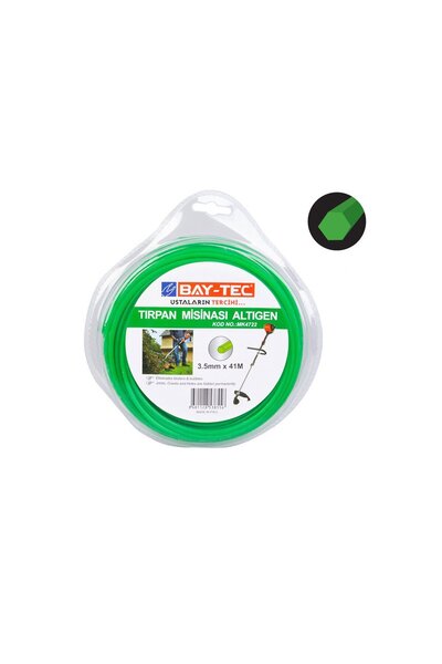 Genel Markalar Altıgen Tırpan Misinası 3.5 mm x 41 mt MK4722