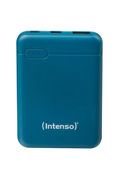 Intenso Външна батерия XS10000, 10000 mAh, 1x USB, 1x USB-C, 3.1A, Petrol