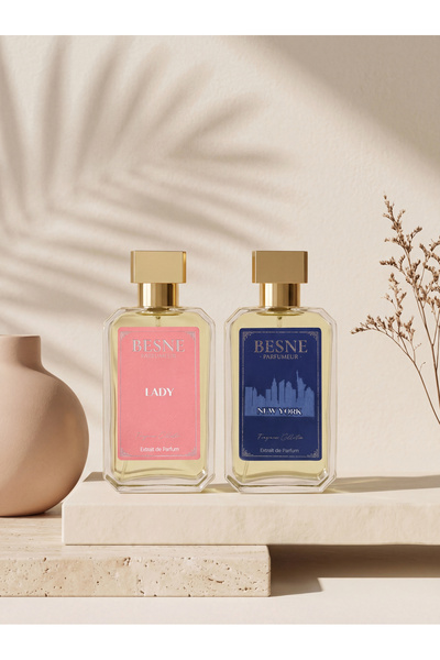 besneparfum Besne Parfüm Newyork Lady Çift Kombin Parfüm Seti
