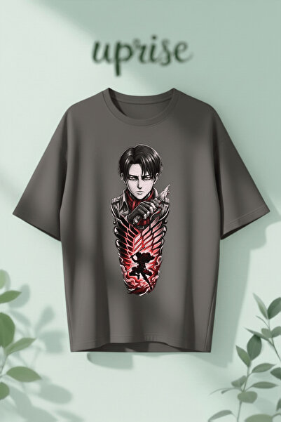 Vordevia T-Shirt - Γκρι - Oversize