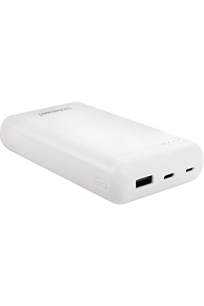 Intenso Външна батерия XS20000, 20000 mAh, 1x USB, 1x USB-C, 3.1A, Бял