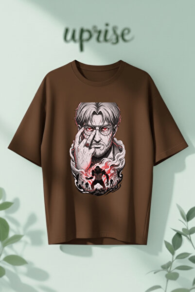 Vordevia T-Shirt - Καφέ - Oversize