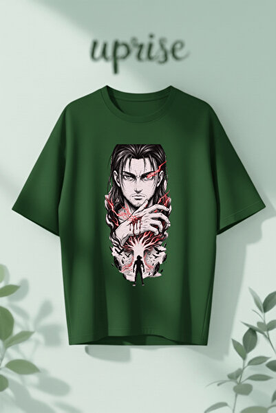Vordevia T-Shirt - Πράσινο - Oversize