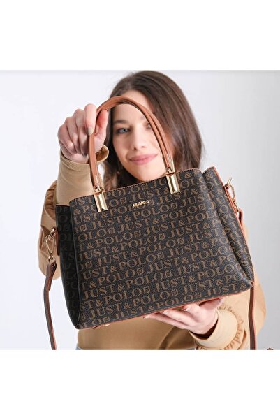 Just Polo orijinal kadın el ve omuz çantası 2 li set (hediyelik)