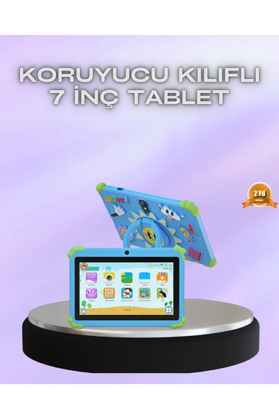 Genel Markalar Taşınabilir 7 İnç Tablet Göz Koruyucu Ekran ve Uzun Pil Ömrü
