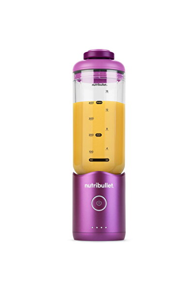 Nutribullet Blender portabil Nutribullet® Flex NBP013VT, capacitate 590 ml, b...