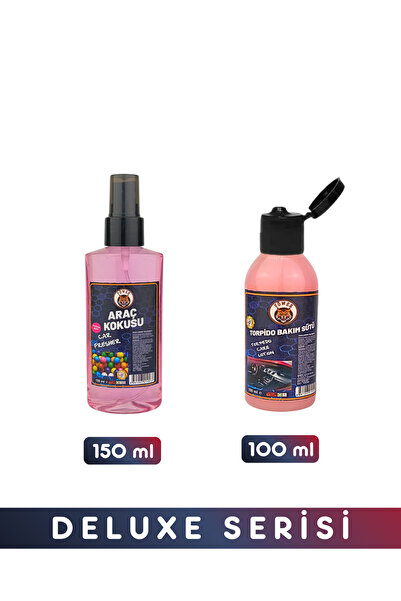 föwer DELUXE SERİSİ 18'li Oto Bakım Seti 1000 ML Çantalı Full Araba Yıkama Seti Araç Efsane Temizlik Seti