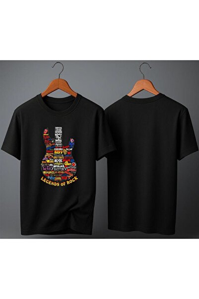 ELFERA Legends of Rock Printed T-Shirt