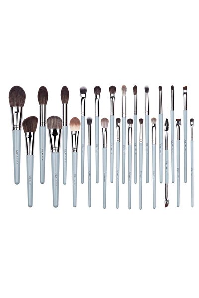 CMBeauty Set of 24 Professional Makeup Brushes Ocean Mist