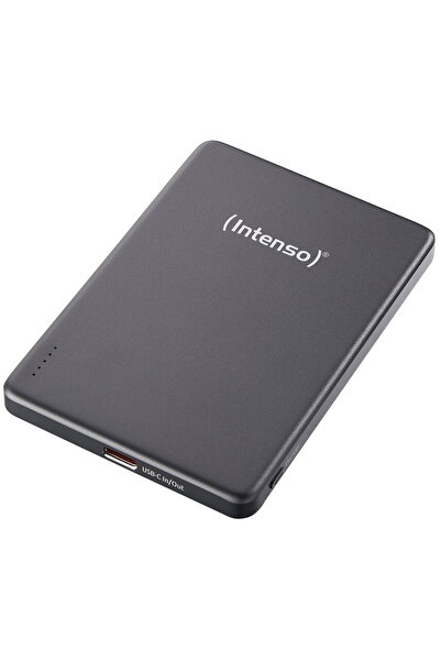 Intenso Baterie externă magnetică wireless 5000 mAh Gri USB-C