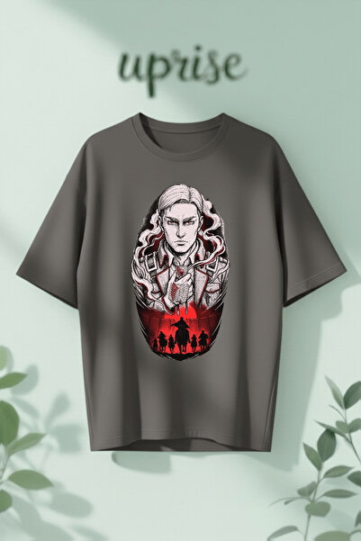 Vordevia T-Shirt - Γκρι - Oversize