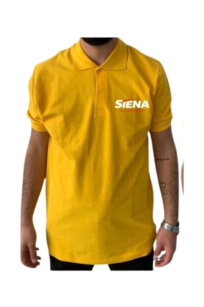 firmaya özel baskılı polo yaka t-shirt