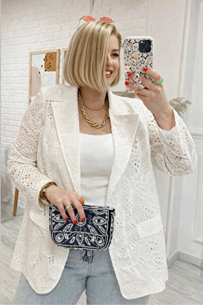 CNG MODA Μπουφάν με κέντημα μεγάλου μεγέθους