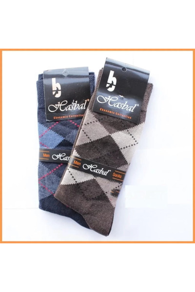 ALFA AKSESUAR 03 Men's Socks 12 Pieces
