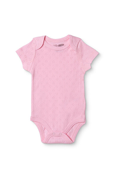 ebebek Hello Baby HelloBaby Kız Bebek Jakarlı Body Zarf Yaka Sleeveless