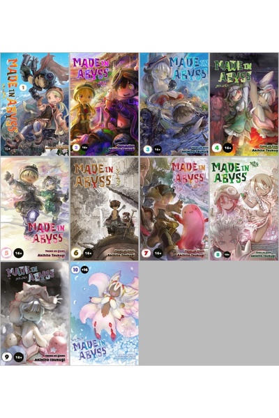 Komik Şeyler Made in Abyss 1-10. Ciltler