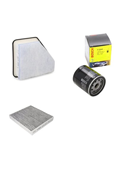 Filtre Bakım Seti Toyota Auris 1.4 D 4D Dizel 2007-2008 Hava + Yağ f. + Polen Filtre Sardes