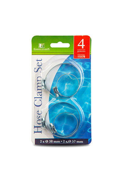Garden of Eden Set coliere furtun inox 4 buc, coliere strangere furtun apa 32...