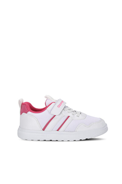 Slazenger FIORA Παπούτσια με Velcro για κορίτσια, λευκά / φούξια, καθημερινά ...