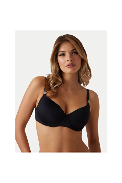 Guess Sutien de damă cu sârmă, negru O5RC20 KCF20