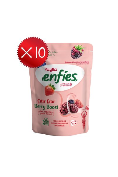 Yayla Enfies Freeze Dried Berry Boost 15 g X10