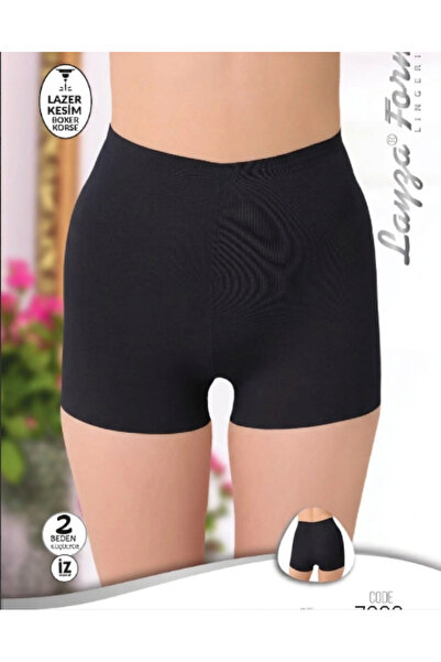 MissKATRE Layza Laser Cut High Waist Shaping Shorts Corset Leaves No Trace