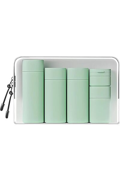 Arabest Travel Dispenser Bottle Set,PE Hose Bottle,Cosmetic Package,Shampoo,B...