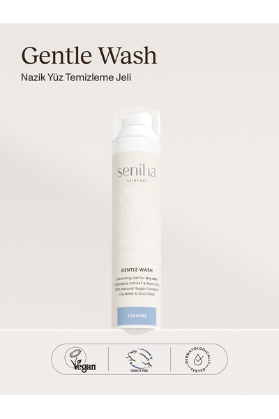 Seniha Skincare Gentle Wash 50 ML I Nazik Yüz Temizleme Jeli I Nemlendirici I...