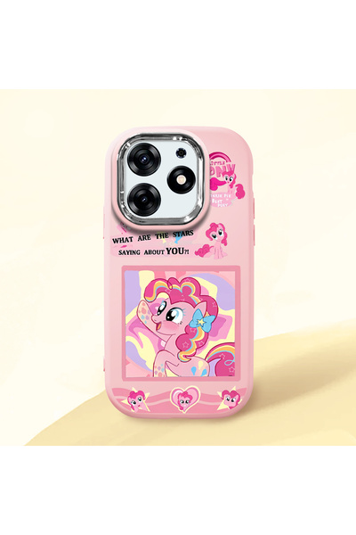 ucuc Pink Silicone Case Compatible with Tecno Spark 10 Pro (Ki7) with Shock-A...