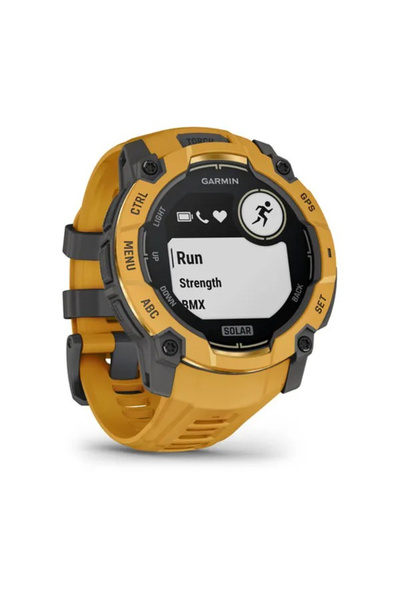 Garmin Instinct 3 – 45 mm Solar - Turuncu / Gri