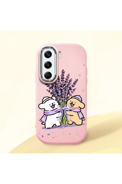 ucuc Pink Silicone Case Compatible with Tecno Camon 40 Pro 5g (Cm7) with Shoc...