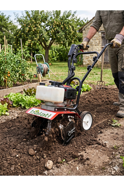 BALATLI Benzinli Hava Filtreli Mini Çapa Makinesi 52cc - 2.2hp