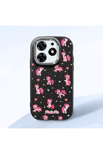 ucuc Tecno Spark 10 Pro(Ki7) Compatible Black Silicone Case with Shock-Absorb...