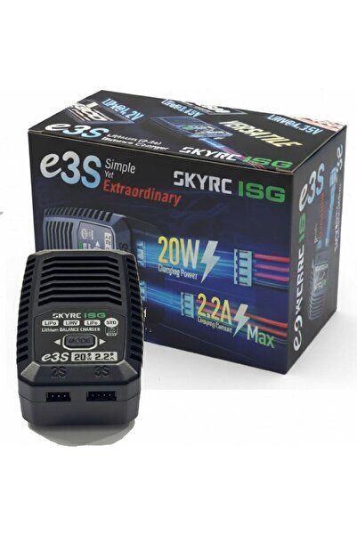 ISG SKYRC E3 LIPO Şarj Cihazı 2S-3S Lithium Balance Charger
