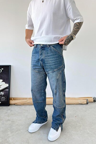 HAFKAGİYİM Jeans - White - Loose