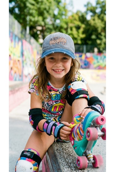 LAGRANZE Brooklyn Vintage Washed Girls' Hat |   Adjustable, Cotton Baseball C...