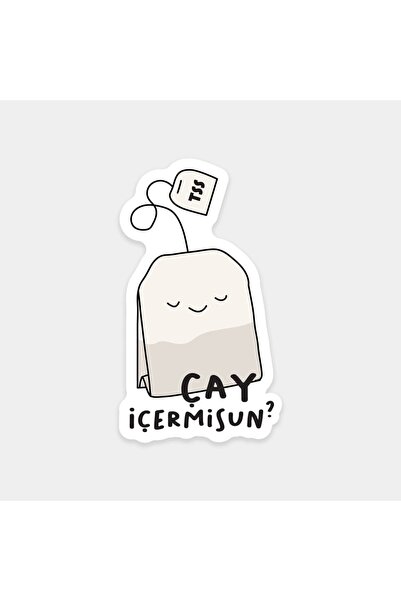 The Sticker Story. هل تشرب الشاي؟ ملصق