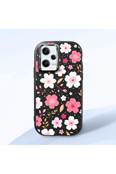 Black Silicone Case with Redmi Note 12 Pro Speed Compatible Shock Absorber Camera Protection