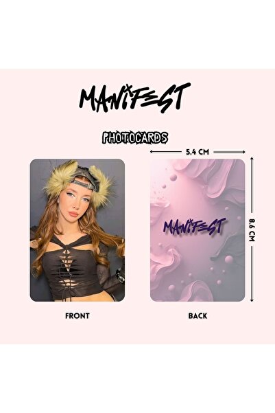 Kpop Dünyasi MANIFEST ''OT6 '' Photocards Set 4