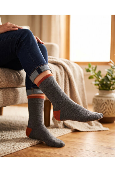 CLEWEAR Colorful Plain Cotton Socks