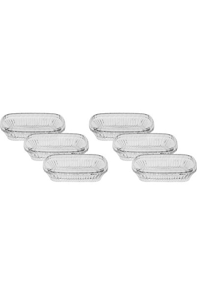 Alsaif Gallery Serving Dish Set Glass Alsaif Gallery, 8x6.5x2 cm, 6 pieces, O...