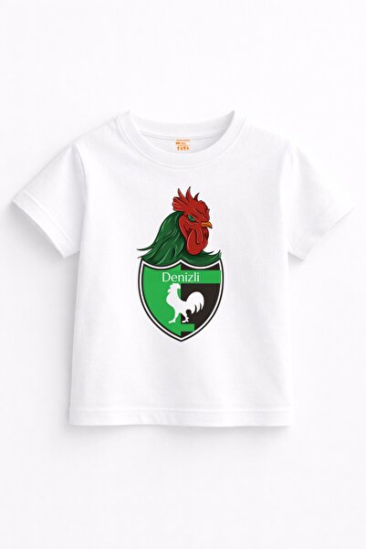 Rabona Fashion Denizli Force – Rooster Figure Children's T-Shirt