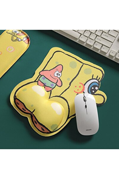 Markasız ucuz Karakter Desenli Bilek Destekli Ergonomik Mouse Pad 168-100