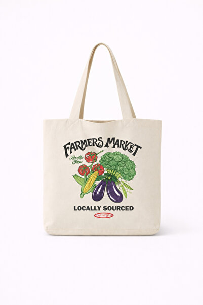 Vatkalimon Τσάντα τσάντας από 100% βαμβακερό καμβά με θήκες