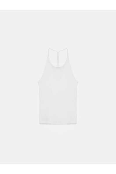 Dilvin Halter Neck Strap Top 21051