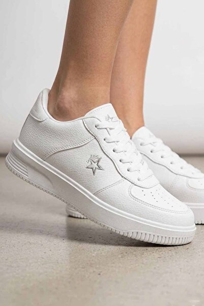 rekorsport Γυναικεία Sneakers - Καθημερινά Άνετα Παπούτσια με Κορδόνια