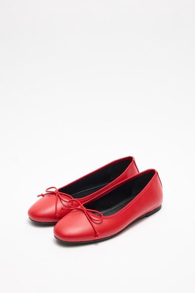 LUTVELIZADE Babet 2609 - Red Women's Babet with Minimal Ribbon Detail